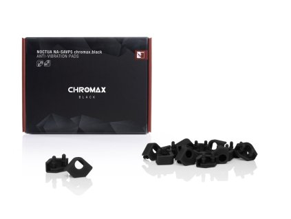 Noctua NA-SAVP5 chromax.black, 16 podložek (NA-SAVP5.black)