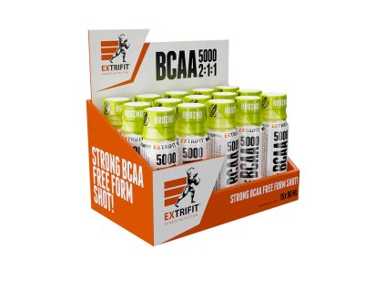 Extrifit BCAA 5000 2:1:1 Shot 15 x 90 ml - hrozno (14363)