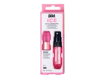 Travalo Perfume Pod Ice plnitelný rozprašovač parfémů Pink 5 ml (4897028692319)