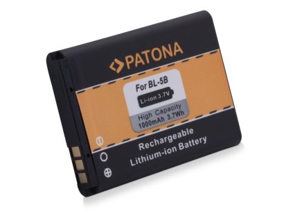 PATONA baterie pro mobilní telefon Nokia BL-5B 1000mAh 3,7V Li-Ion (PT3033)