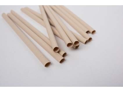 Bamboo - Přírodní bambusové brčko Smoothie 8mm x 23cm - krabička, balení 35ks (8594156951696)