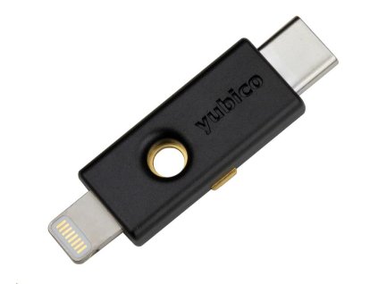 YubiKey 5Ci - USB-C, Lightning, klíč/token s vícefaktorovou autentizaci, podpora Smart Card (2FA) (YubiKey 5Ci)