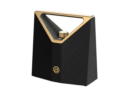 BUGANi Brief Plus přenosný Bluetooth reproduktor Black+Gold (640712985020)