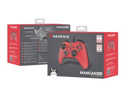 Genesis MANGAN 300 červený (NJG-2105)