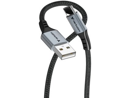 Verbatim USB-A->C kabel Sync & Charge 18W černý (31843)