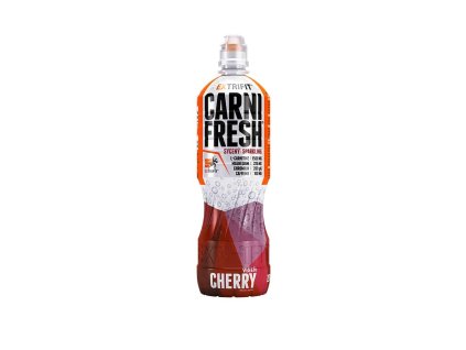 Extrifit Carnifresh Sparkling with Caffeine 850 ml - višeň (17142)