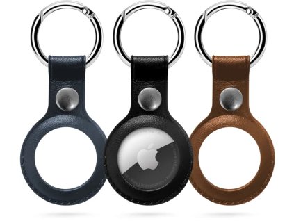 Epico Leather Case for AirTag - černá (9910131300001)