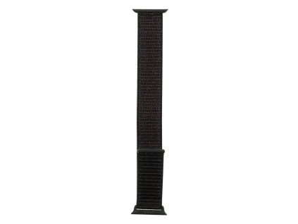 Tactical nylonový řemínek pro Apple Watch 1,2,3,4,5 38-40mm Black - černý