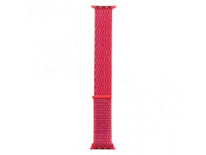 Tactical nylonový řemínek pro Apple Watch 1,2,3,4,5 38-40mm Pink - růžový
