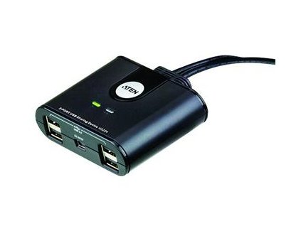 ATEN USB 2.0 Přepínač periferií 2:4 US-224