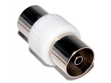 PremiumCord TV antenní spojka IEC 75 Ohm F/F