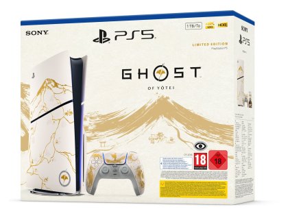playstation 5 slim ghost of yotei gold limit edice ien562398