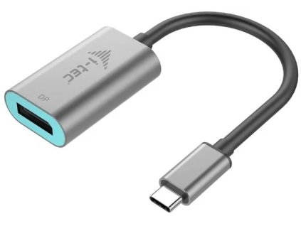 i tec usb c metal display port adapter 60hz ien304623