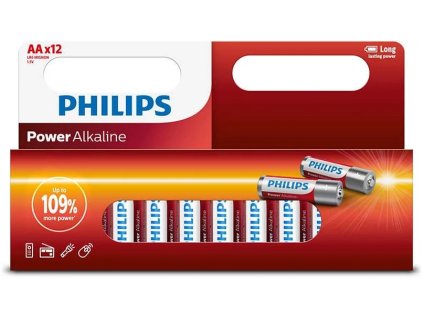 philips lr6p12w 10 aa power alkaline 12ks ien471789