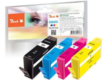 peach h364xl combi pack kompatibilni s hp no 364xl pi300 370 ien147356