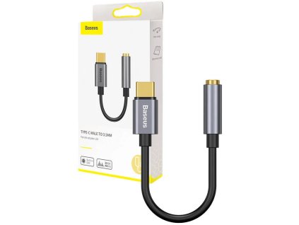 audio adapter baseus l54 usb c mini jack 3 5 mm cerno sedy ien523392
