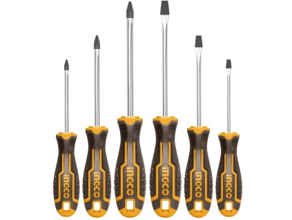 ingco hksd0628 sroubovak plochy krizovy sada 6ks crv ien534982