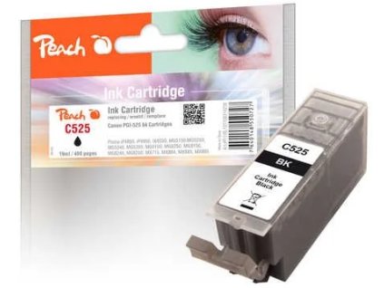 peach c525 cerna kompatibilni s canon pgi 525 ien126233