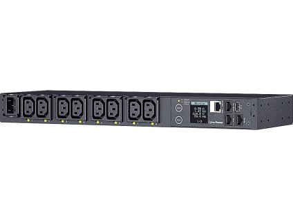 cyberpower rack pdu switched 1u 10a 8 c13 iec 320 c14 ien551650