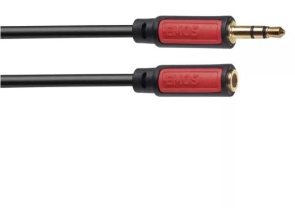 jack kabel 3 5mm stereo vidlice 3 5mm zasuvka 5m ien429065