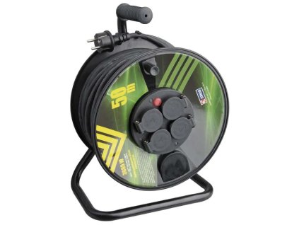 gumovy prodluzovaci kabel buben 4 zasuvky 50m ien244288