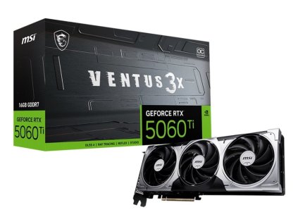 msi geforce rtx 5060 ti 16g ventus 3x oc ien551929