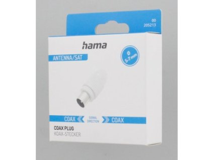 hama konektor koax vidlice iec rovna obr galerie big ies96344643