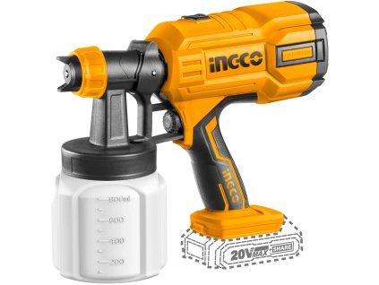 ingco csgli2003 aku strikaci pistole na barvu bez baterie a nabijecky ien532696