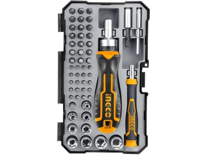 ingco hksdb0558 sroubovak racna bity sada 55ks crv ien535038