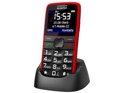 aligator a675 senior cerveny stolni nabijecka ien362287