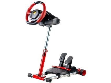 wheel stand pro stojan na volant a pedaly pro thrustmaster f458 spider cerveny ien224952