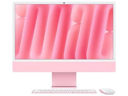 apple imac 24 m4 chip 10core cpu 10core gpu 16gb 512gb ssd pink ien532807