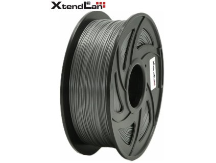 xtendlan petg filament 1 75mm stribrny 1kg ien415772