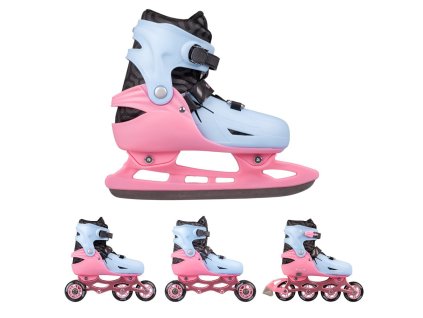 nastavitelne brusle 4v1 insportline fourtuna l 37 41 ien572141