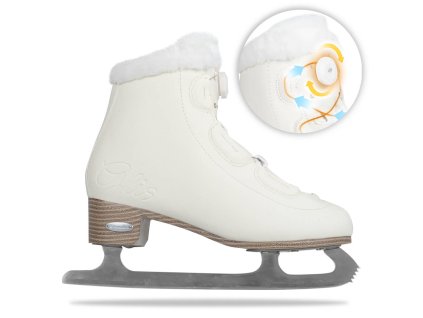 ledni brusle s utahovacim koleckem insportline glis 42 ien572175