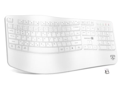 connect it for health ergonomicka klavesnice cz sk verze bila ien572947