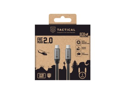 tactical fat man 2 0 cable usb c usb c 1m grey obr galerie big ies97004125