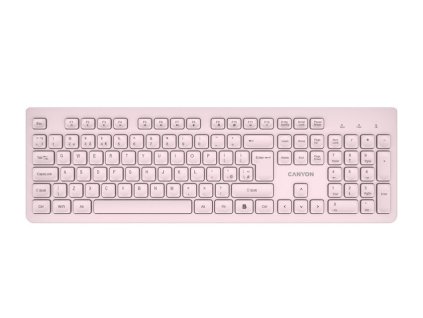 canyon bezdratova klavesnice hkb w01 cs bezova ien557633