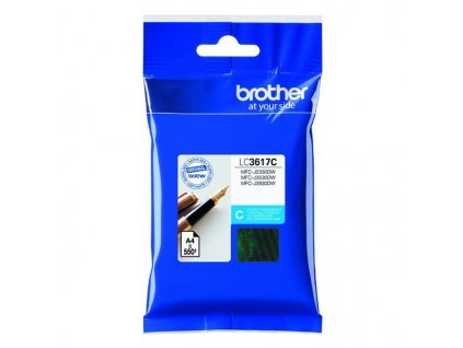 Brother LC-3617C azurová - originální
