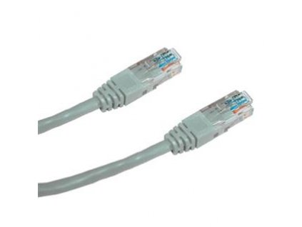 DATACOM PATCH KABEL UTP CAT6 0.25m šedý