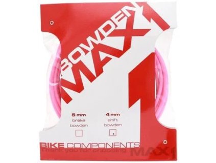 radici bowden max1 4mm ruzovy 3m ien300387