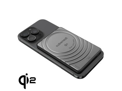 cubenest qi2 magneticka bezdratova powerbanka slimdual 5000 mah sq1b3d cerna ien553045