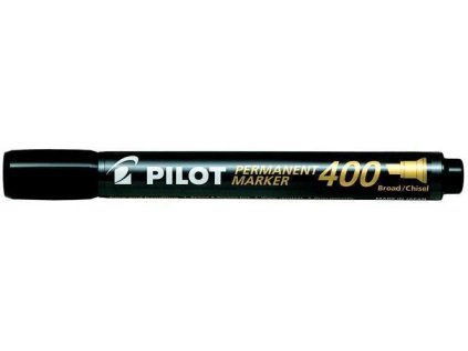 pilot permanentni popisovac permanent marker 400 cerna 1 5 4 mm klinovy hrot ien445233