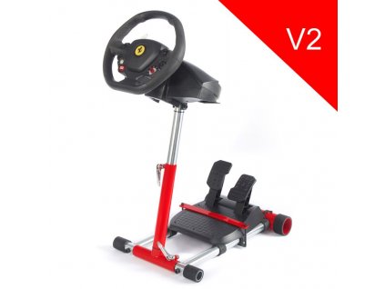 Wheel Stand Pro, stojan na volant a pedály pro Thrustmaster F458 Spider, červený (F458 Red)
