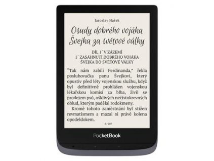 PocketBook 632 Touch HD 3 - Metallic Grey