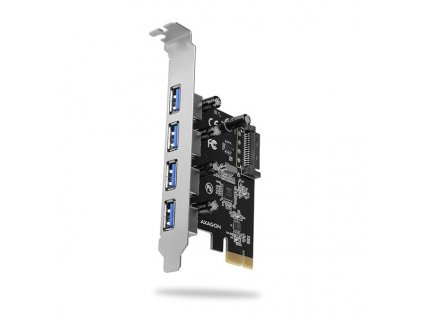 AXAGON PCEU-430VL PCIe řadič 4x externí SuperSpeed USB