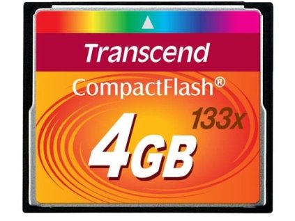 transcend compactflash 133 4gb ien66995
