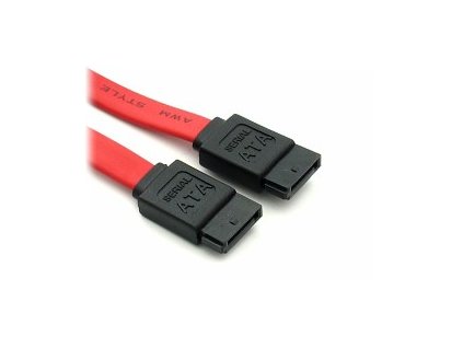 0,5m datový kabel SATA150/300 červený