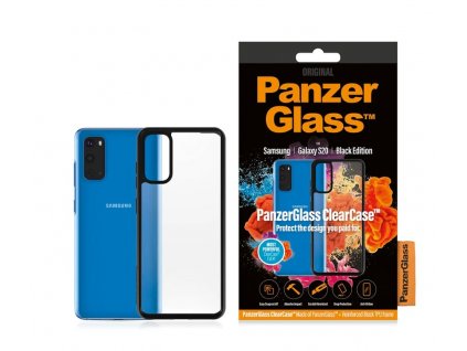 PanzerGlass ClearCase pro Samsung Galaxy S20 Black edition (0238)
