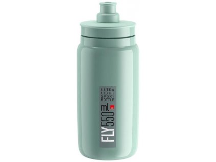 Lahev Elite Fly 550ml, zelená/šedé logo
